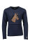 HKM Kinder Langarmshirt MIA dunkelblau