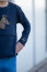 HKM Kinder Langarmshirt MIA dunkelblau