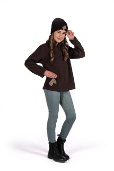 HKM Kinder Pullover MIA dunkelbraun