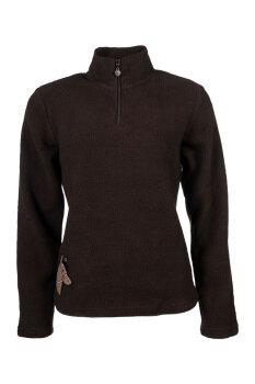 HKM Kinder Pullover MIA dunkelbraun