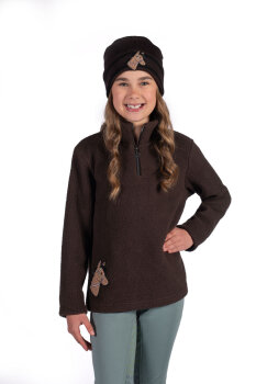 HKM Kinder Pullover MIA dunkelbraun