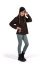 HKM Kinder Pullover MIA dunkelbraun