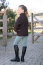 HKM Kinder Pullover MIA dunkelbraun
