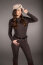 HKM Damen Langarmshirt AREZZO SOFT dunkelbraun