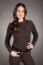 HKM Damen Langarmshirt AREZZO SOFT dunkelbraun