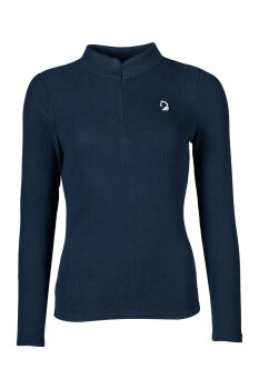 HKM Damen Langarmshirt AREZZO SOFT dunkelblau