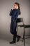 HKM Damen Langarmshirt AREZZO SOFT dunkelblau