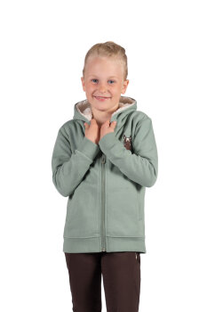 HKM Kinder Sweatjacke MIA salbei