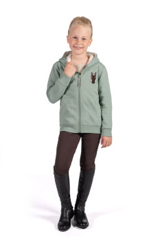 HKM Kinder Sweatjacke MIA salbei