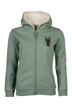 HKM Kinder Sweatjacke MIA salbei