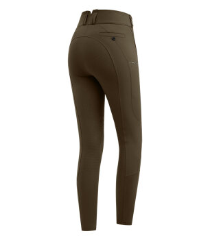 E.L.T Damen Reithose MATHILDA GLAM HighWaist grünbraun