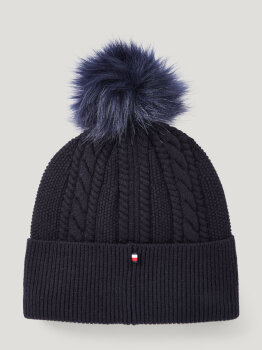 Tommy Hilfiger Pompom Strickmütze PERRY desert sky