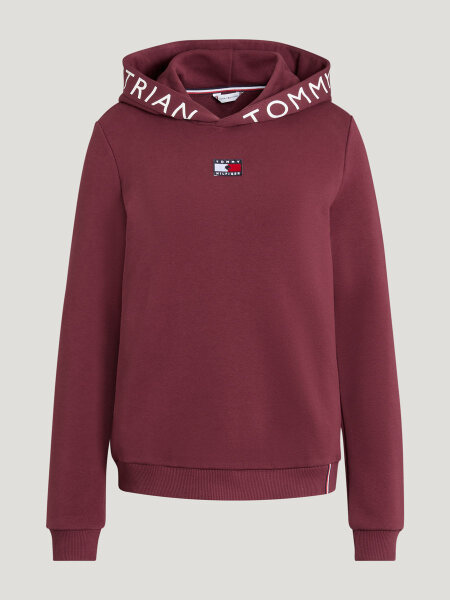 Tommy Hilfiger Damen Logo Hoodie CALIFORNIA rouge