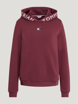 Tommy Hilfiger Damen Logo Hoodie CALIFORNIA rouge