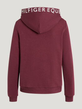 Tommy Hilfiger Damen Logo Hoodie CALIFORNIA rouge