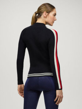 Tommy Hilfiger Damen Sweatshirt ¼ Zip CAROL desert sky