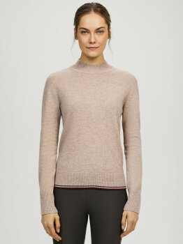 Tommy Hilfiger Damen Pullover ELLERY taupe