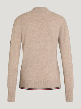 Tommy Hilfiger Damen Pullover ELLERY taupe
