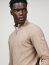 Tommy Hilfiger Herren ¼ Zip Pullover OAKFIELD taupe