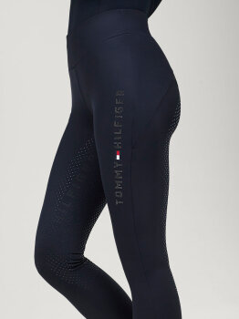 Tommy Hilfiger Damen Winter Strass Reitleggings ELMIRA desert sky