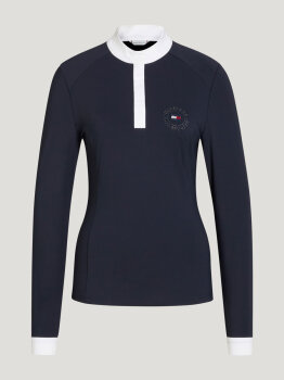 Tommy Hilfiger Damen Strass Turniershirt TAYLOR desert sky