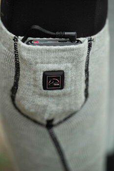 HKM Heizsocken KEEP WARM STYLE grau/schwarz