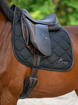 Boss Equestrian Dressurschabracke GLITTER black