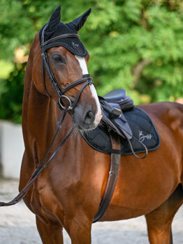 Boss Equestrian Fliegenohren GLITTER black