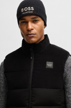 Boss Equestrian Beanie FISHER black