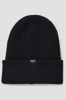 Boss Equestrian Beanie HIGH CUFF black