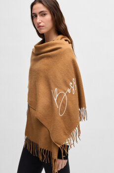 Boss Equestrian Schal SOFT LOGO camel