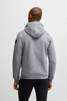 Boss Equestrian Herren Zip Hoodie RIVER grey melange
