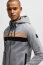 Boss Equestrian Herren Zip Hoodie RIVER grey melange