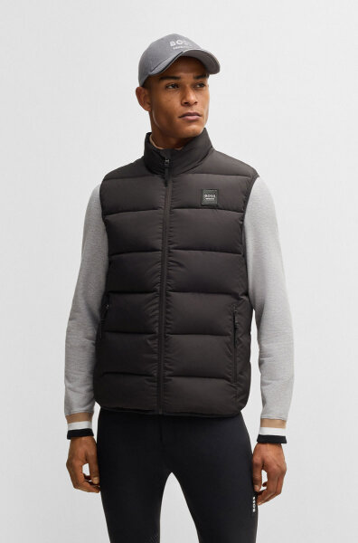 Boss Equestrian Herren Puffer Weste ARTHUR dark grey