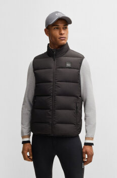 Boss Equestrian Herren Puffer Weste ARTHUR dark grey