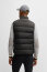 Boss Equestrian Herren Puffer Weste ARTHUR dark grey