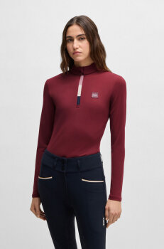 Boss Equestrian Damen Trainingsshirt MINOU cabernet