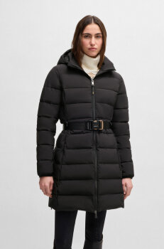 Boss Equestrian Damen Puffer Mantel VESPA black