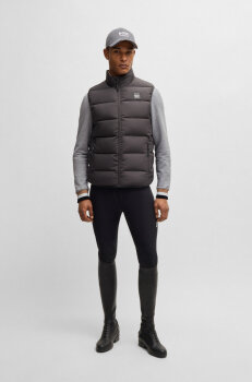 Boss Equestrian Herren Sweater TROYER grey melange