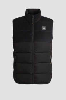 Boss Equestrian Herren Cord Puffer Weste ARTHUR black