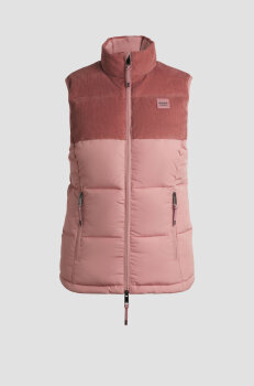Boss Equestrian Damen Cord Puffer Weste VIOLA rose haze