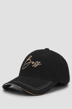 Boss Equestrian Cap SIGNED CORD black