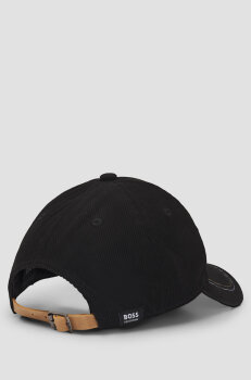 Boss Equestrian Cap SIGNED CORD black