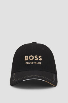 Boss Equestrian Cap CLASSIC CORD black