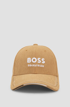 Boss Equestrian Cap CLASSIC CORD camel