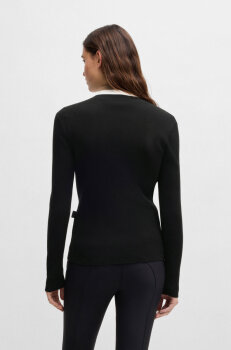 Boss Equestrian Damen Cardigan AYLIN black