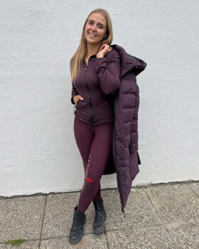 ea.St Damen Funktionsjacke ATHLETICS PRO aubergine