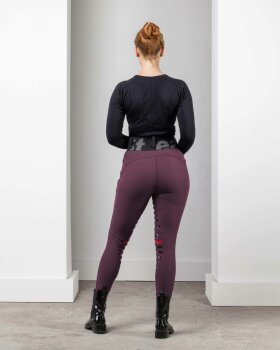 ea.St Damen REGGINGS® R1 Highwaist Winter aubergine
