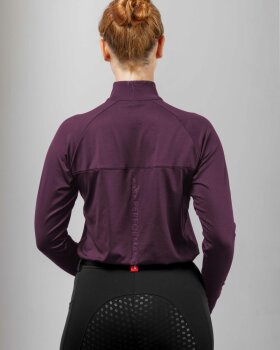 ea.St Damen Funktionsshirt MESH aubergine