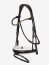 Le Mieux Kudos Trense Patent Dressage Bridle, brown/white